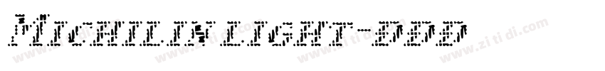 Michilin light字体转换 Michilin light字体转换